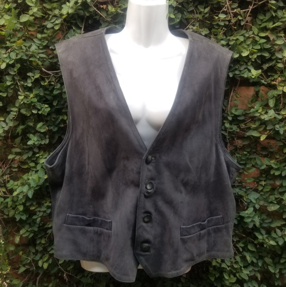 Vintage Derimod Suede Vest